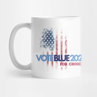 Vote Blue 2024 For Choice Mug